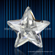 Fashion Jewelry Set Star Shape Cubic Zirconia